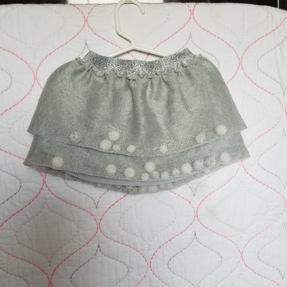 Silver tutu skirt